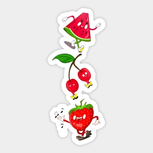 Summer fruits Sticker